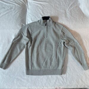 Men’s L.L. Bean Light Gray Turtleneck Sweater